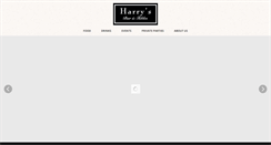 Desktop Screenshot of harrysbarandtables.com